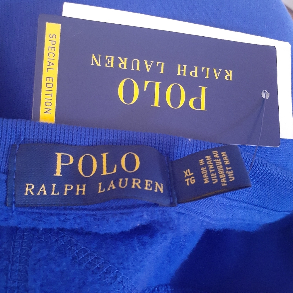 Polo Ralph Lauren Polo Bear Mens Sweatshirt Blue Size  XL  Polo Ralph  Lauren - Picture 4 of 5